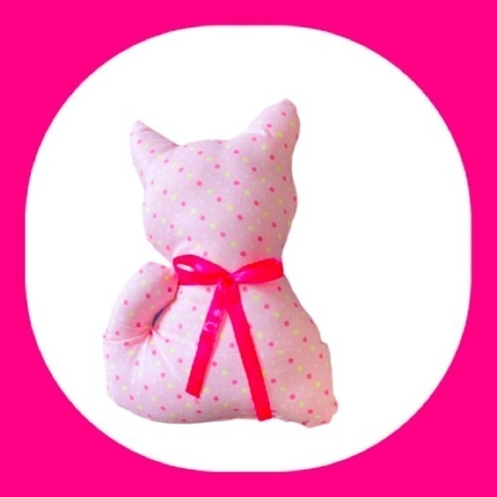 PLUSH KITTEN 🐈‍⬛ HANDMADE-10 INCHES